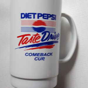Vintage Diet Pepsi Taste Drive Mug Arby's Arbys